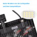 100W AC220V Slim SMD2835 LED Fluter Strahler mit Bewegunsmelder 6000K IP66